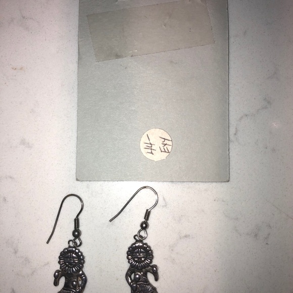 Sterling Silver earrings Native American - Picture 7 of 10